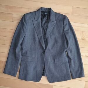Tahari Blazer Suit Jacket Gray Size 12